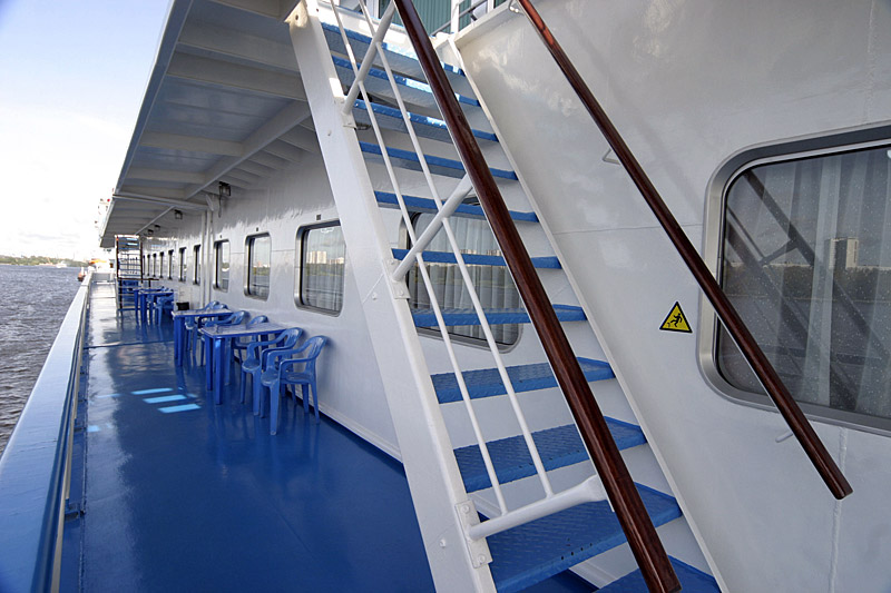 Una de las cubiertas de paseo del MS Sobolev CRUCEROS RUSIA MS SOBOLEV DESCUENTOS GOLD CRUCEROS CRUISES